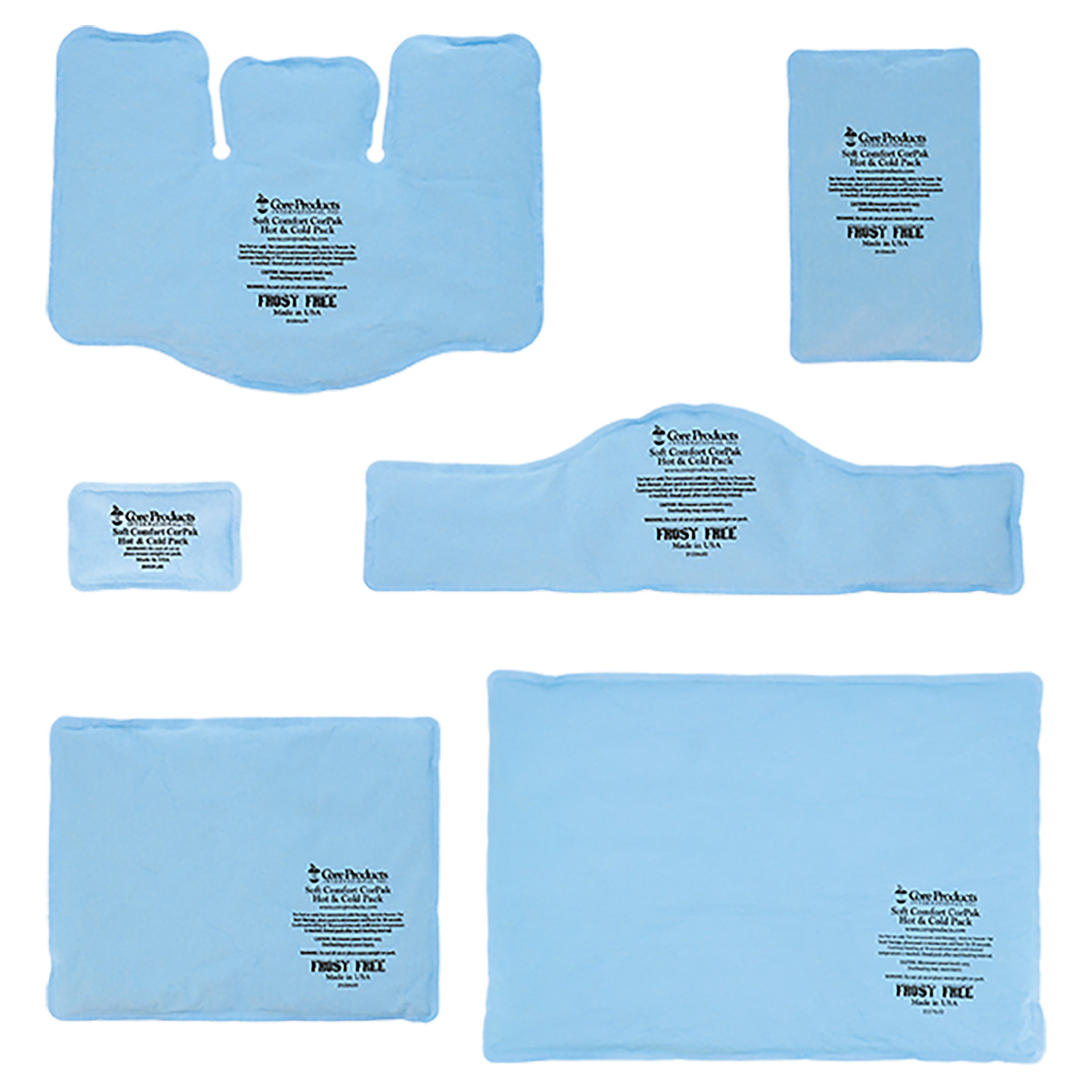 Kool Bandz® Soft Comfort Corpak Hot & Cold Therapy Packs, 3