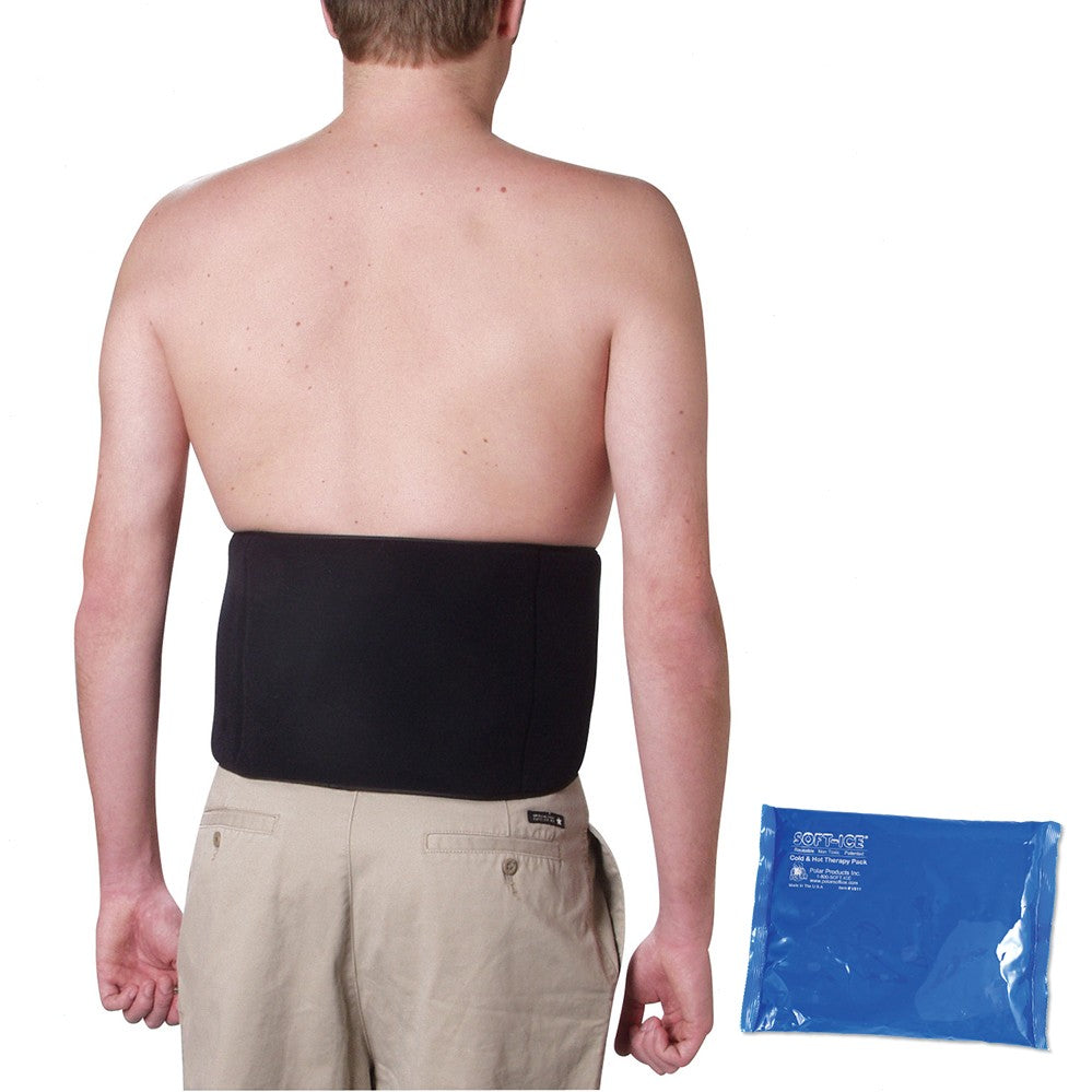 Back Compression Wrap Soft Ice® Back and Hip / Lumbar Compression Wrap | TRK Medical Products